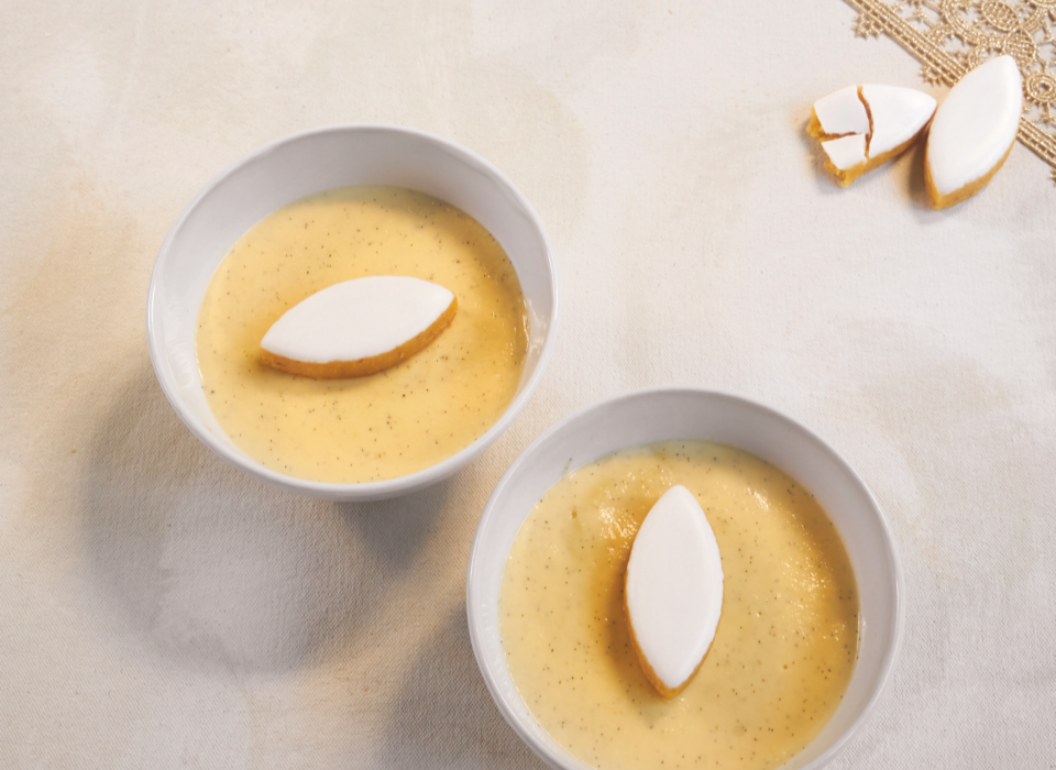 Crème catalane au calisson